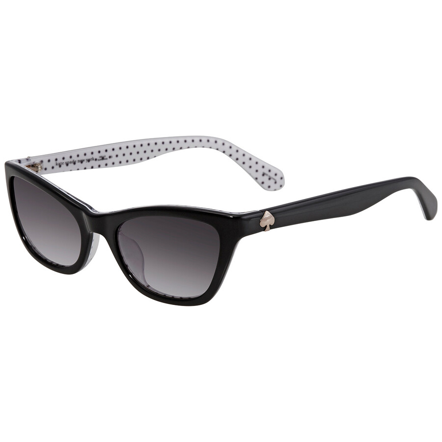 Kate Spade Dark Gray Gradient Cat Eye Ladies Sunglasses 0807