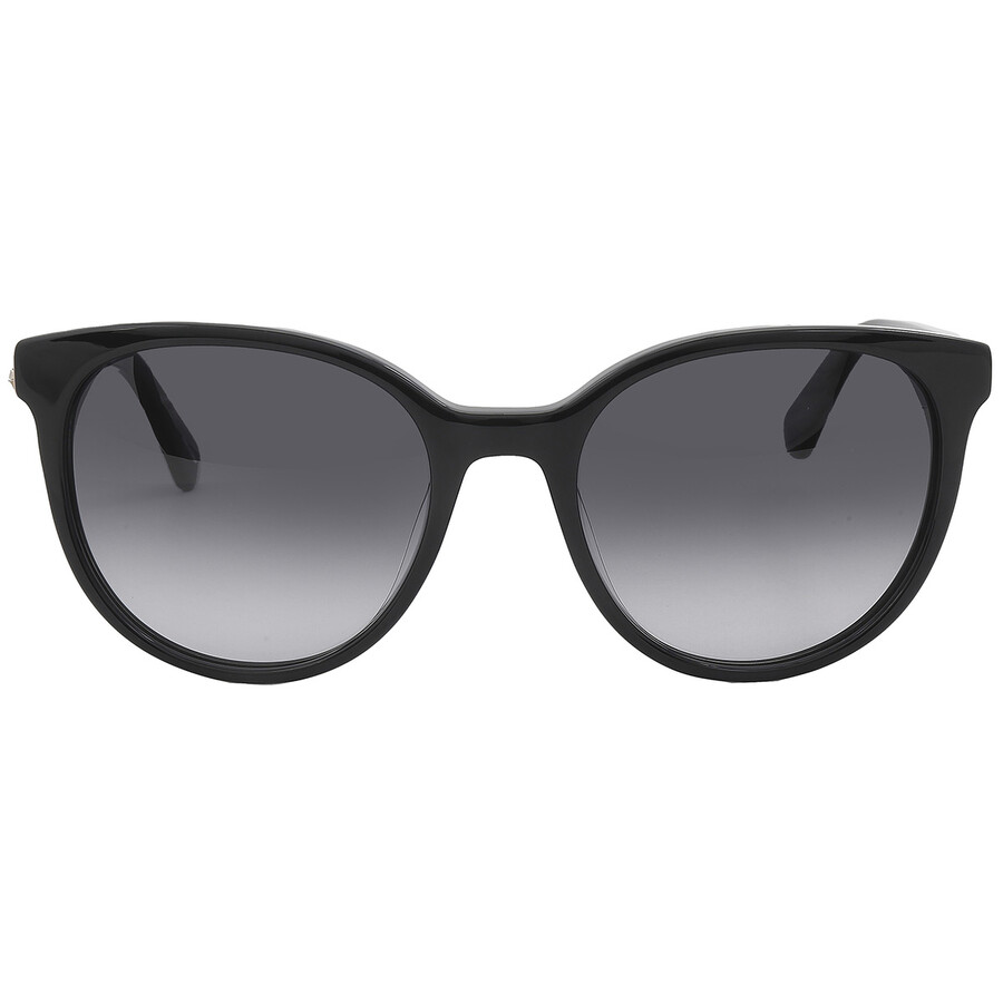 Kate Spade Dark Grey Gradient Oval Ladies Sunglasses MELANIE/S 0807/9O 52 716736207889