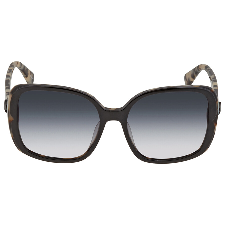 Kate Spade Dark Grey Gradient Square Ladies Sunglasses ELIANNA/G/S 0WR7