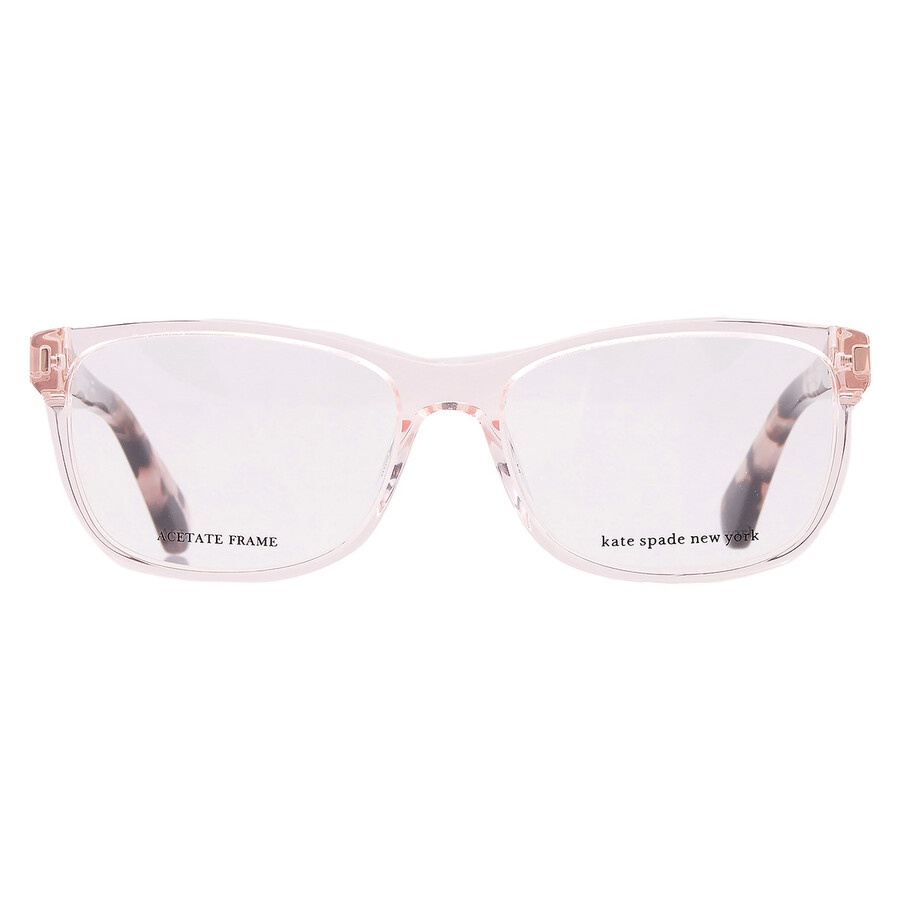 Kate Spade Demo Square Ladies Eyeglasses Calley 0ht8 50 In Transparent