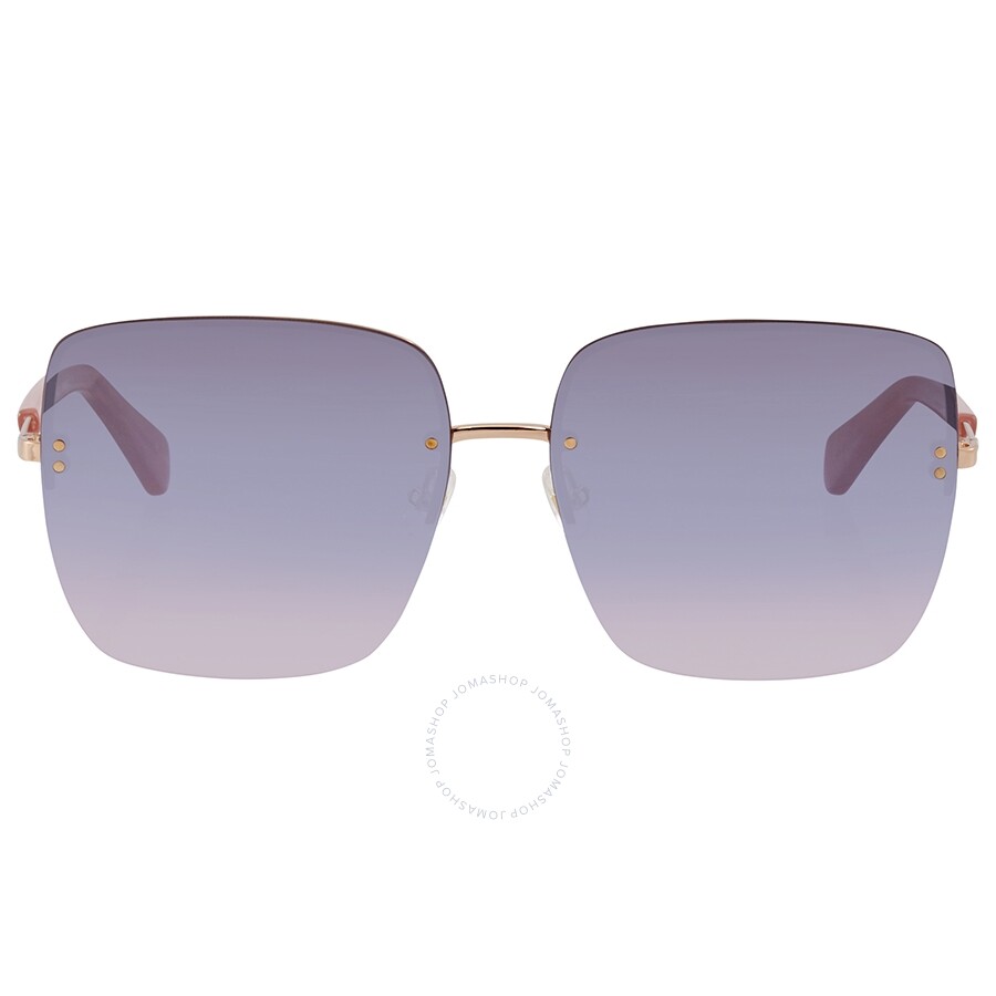 Kate Spade Green Square Ladies Sunglasses JANAYS035JQT61 Kate Spade