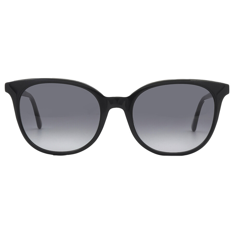 Kate Spade Grey Shaded Cat Eye Ladies Sunglasses Andria/s 0807/9o 51/18 In Black / Grey