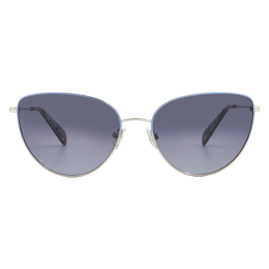 Kate Spade Grey Shaded Cat Eye Ladies Sunglasses Hailey/g/s 0doh/9o 55