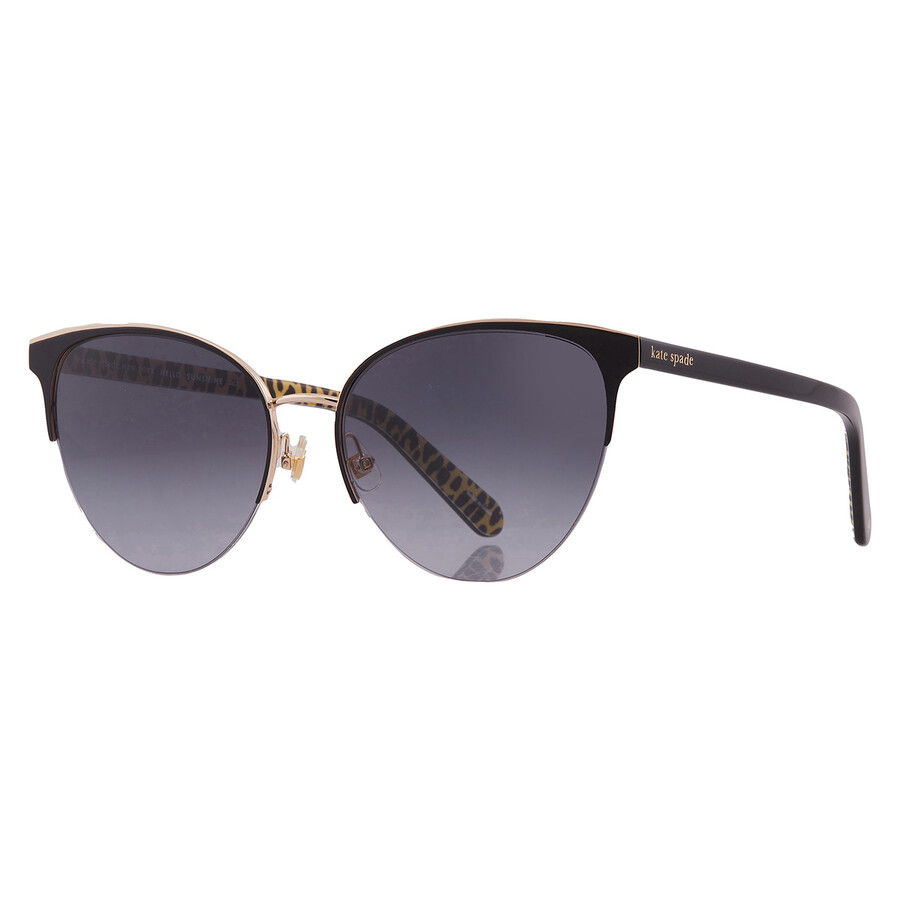 Kate Spade New York Izara 57mm Gradient Cat Eye Sunglasses In Gray