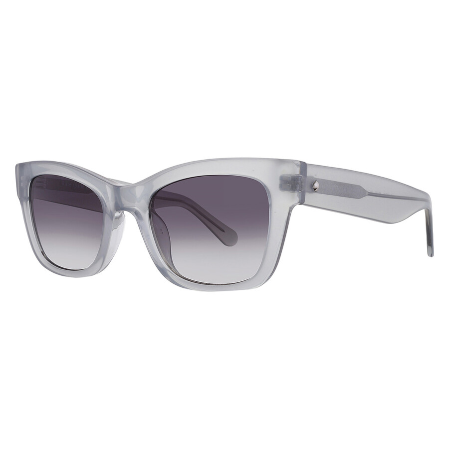Kate Spade Grey Shaded Cat Eye Ladies Sunglasses Ks Aimee/s 0kb7/9o 50 In Gray