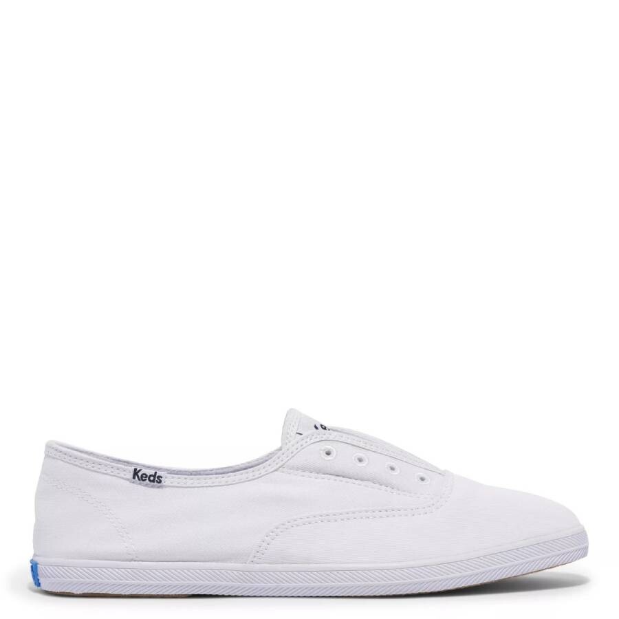 Keds White Chillax Basics Slip-On Low-Top Sneakers, Size