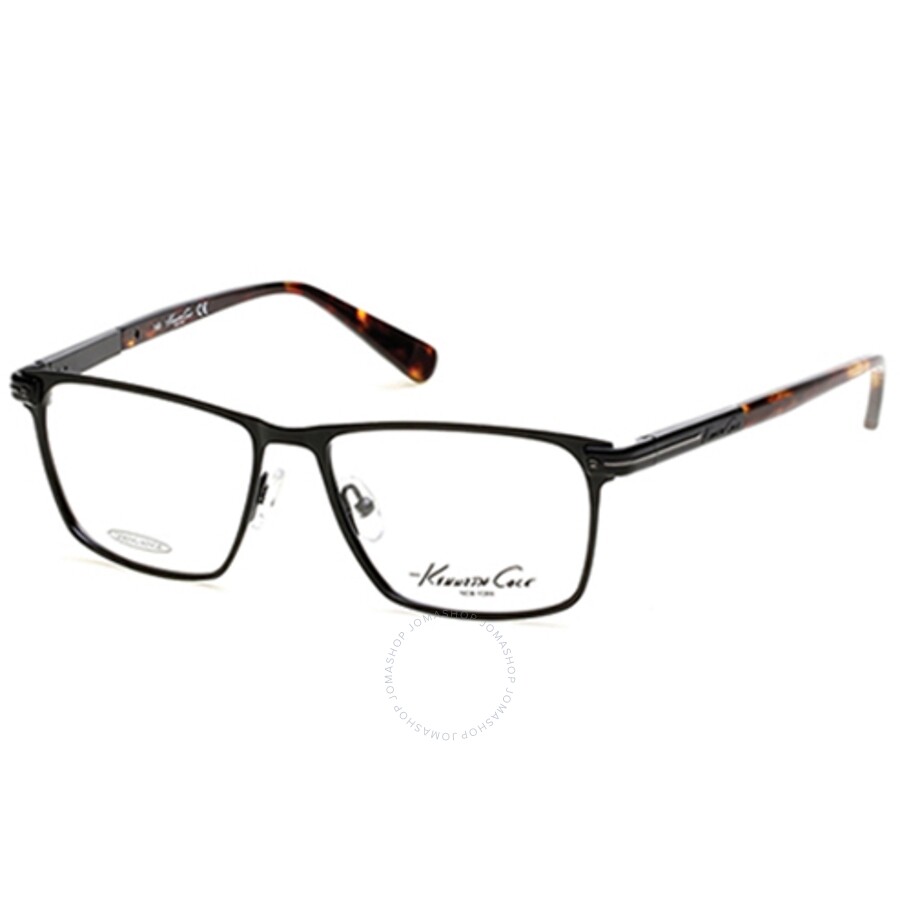 Cole New York Men's Black Square Eyeglass Frames KC023900254