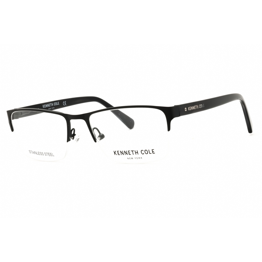 Kc Frame Photo Frames Kenneth Cole New York Men's Black Rectangular Eyeglass Frames KC0313 ...