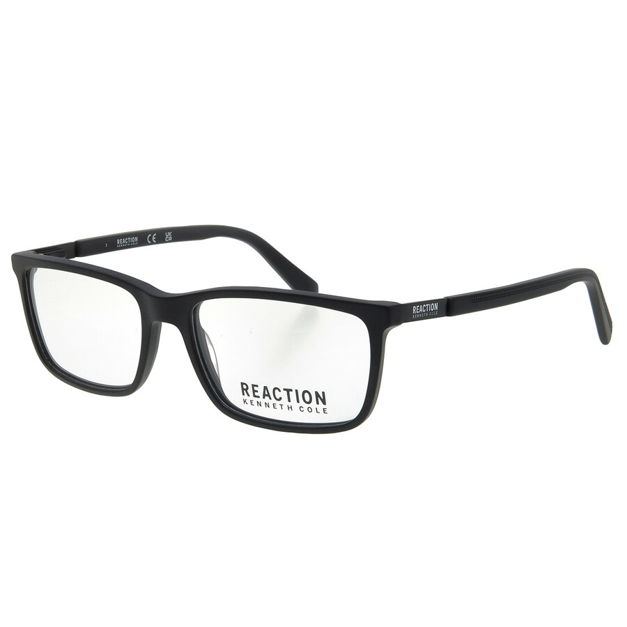 KENNETH COLE REACTION KENNETH COLE REACTION DEMO RECTANGULAR MEN'S EYEGLASSES KC0967 002 56