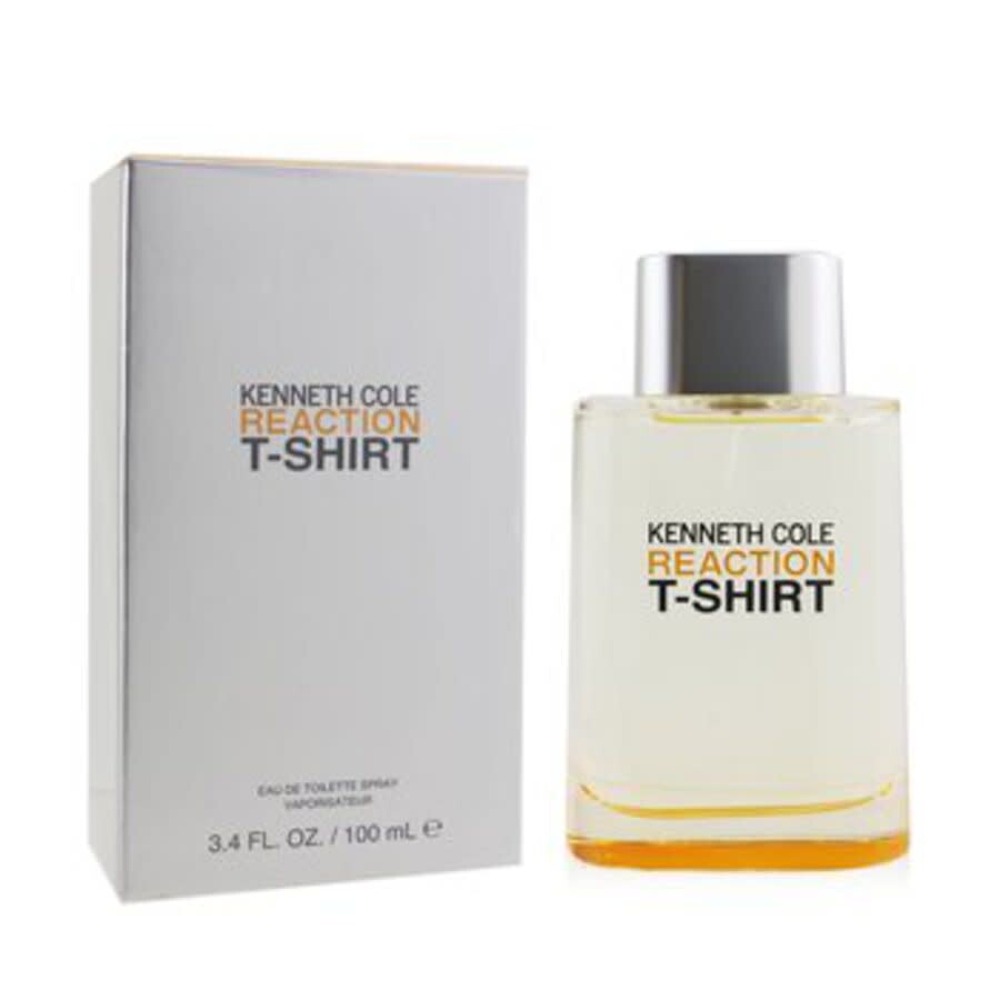 Kenneth Cole Reaction T-shirt By  Edt Spray 3.4 oz (100 Ml) (m) In Orange