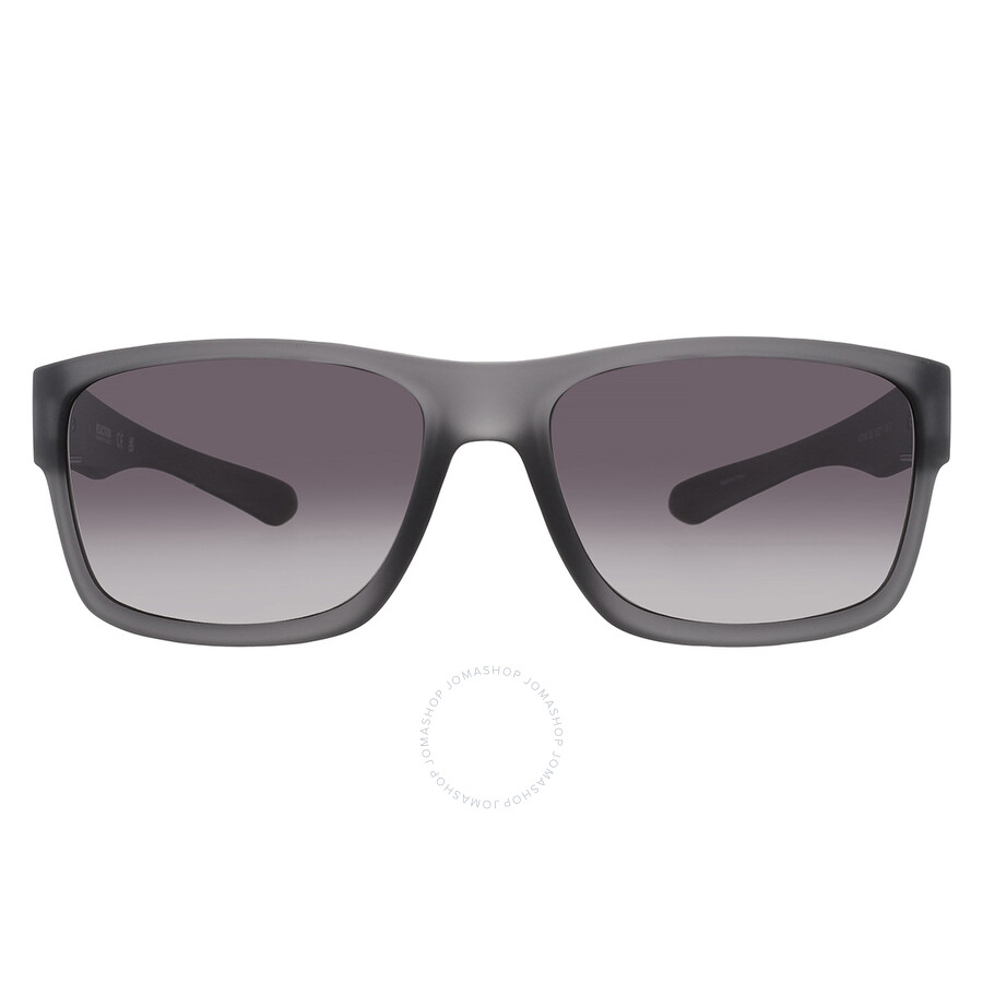 Kenneth Cole Smoke Gradient Square Men's Sunglasses Kc1246 20b 58