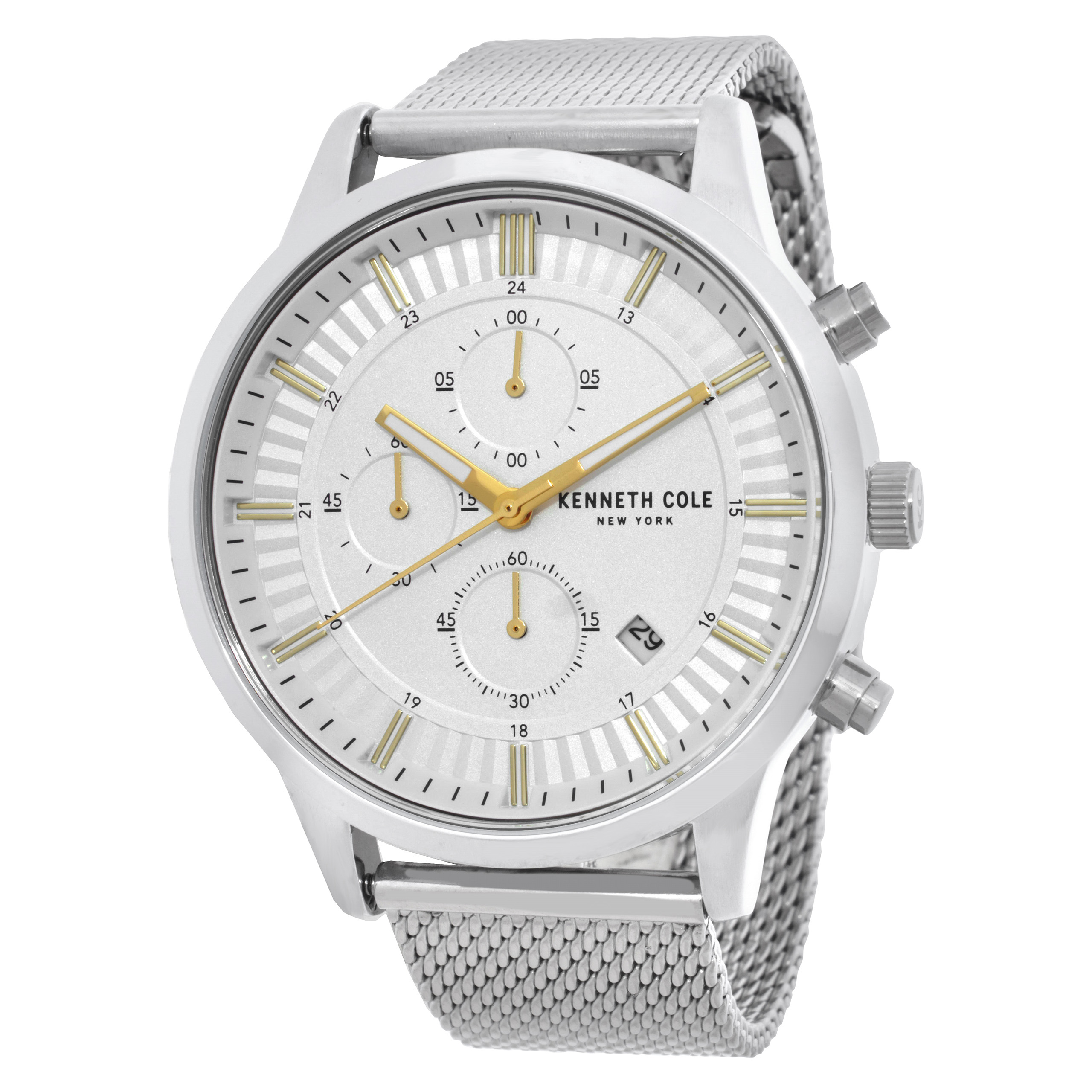 Kenneth Cole Sport Chronograph Quartz White Dial Men's Watch