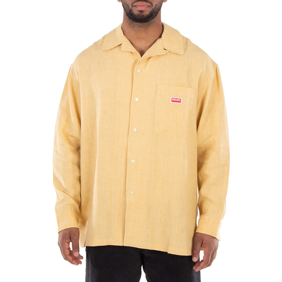 Applique Logo Long Sleeve Shirt
