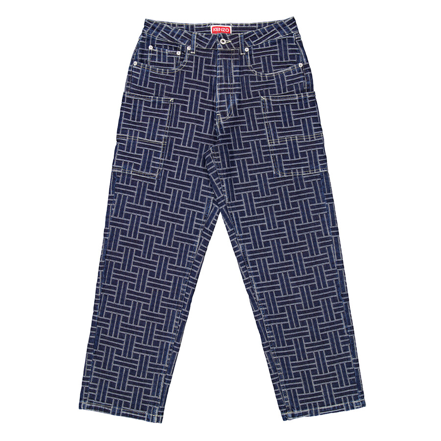Applique Logo Straight Leg Pants