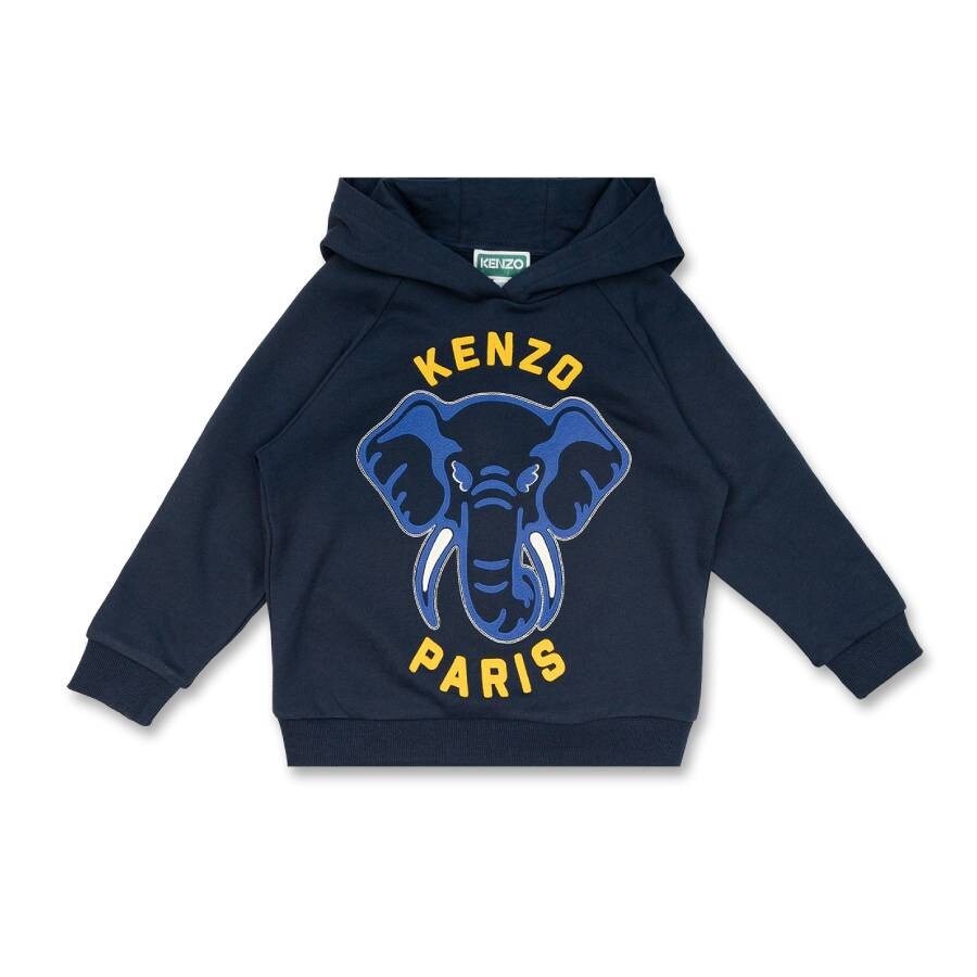Boys Logo-Embroidered Cotton Hoodie
