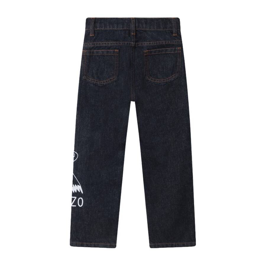 Kenzo Boys Straight Leg Denim Jeans