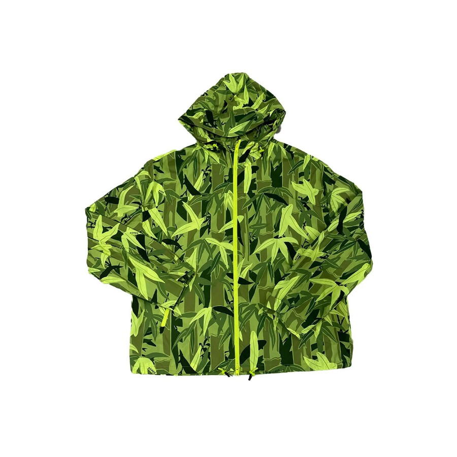 Drawstring Hood Windbreaker Jacket