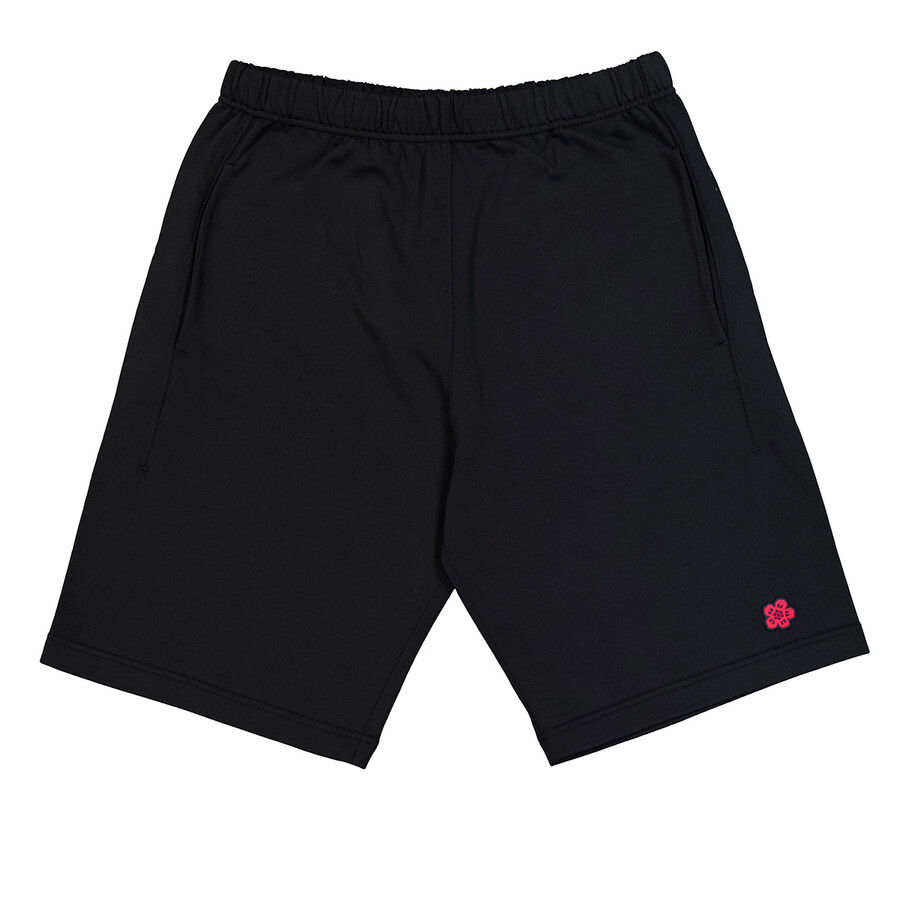 Kenzo Bermuda Cotton Elastic Waistband Shorts
