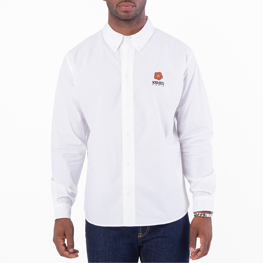 Embroidered Flower Long Sleeve Shirt Embroidered Flower Long Sleeve Shirt