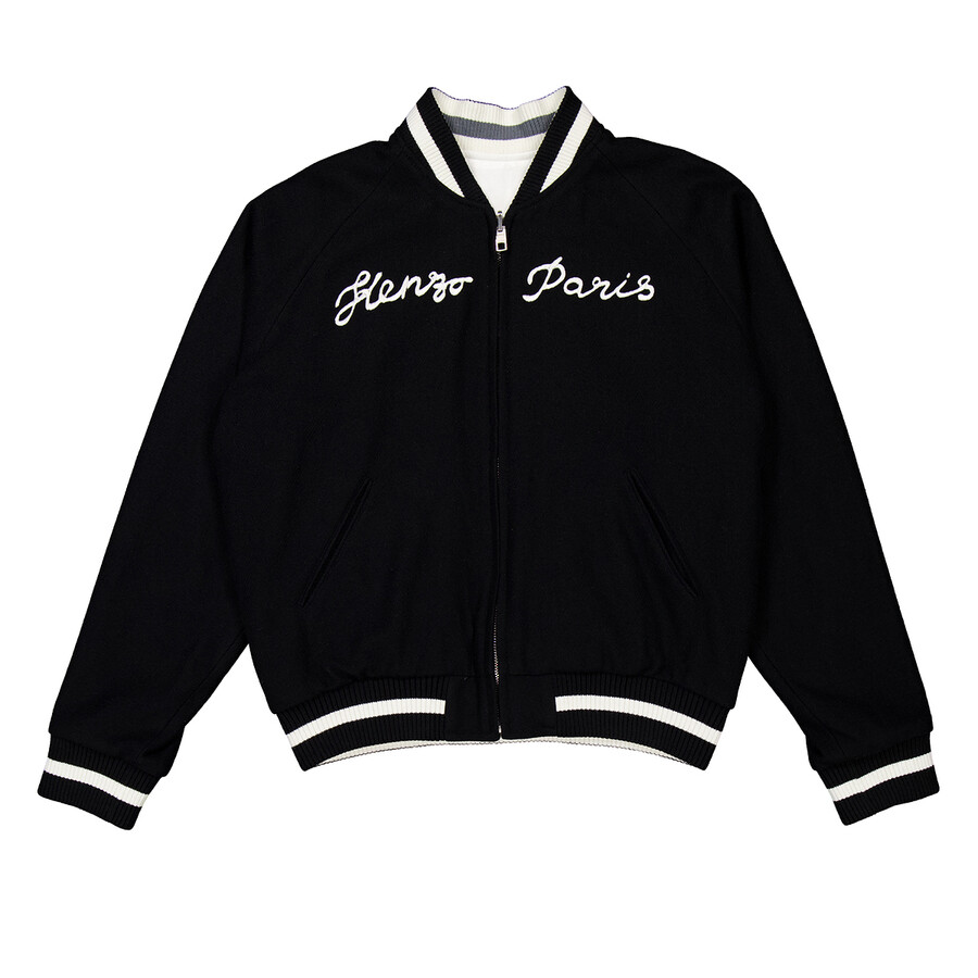 Embroidered Logo Reversible Jacket