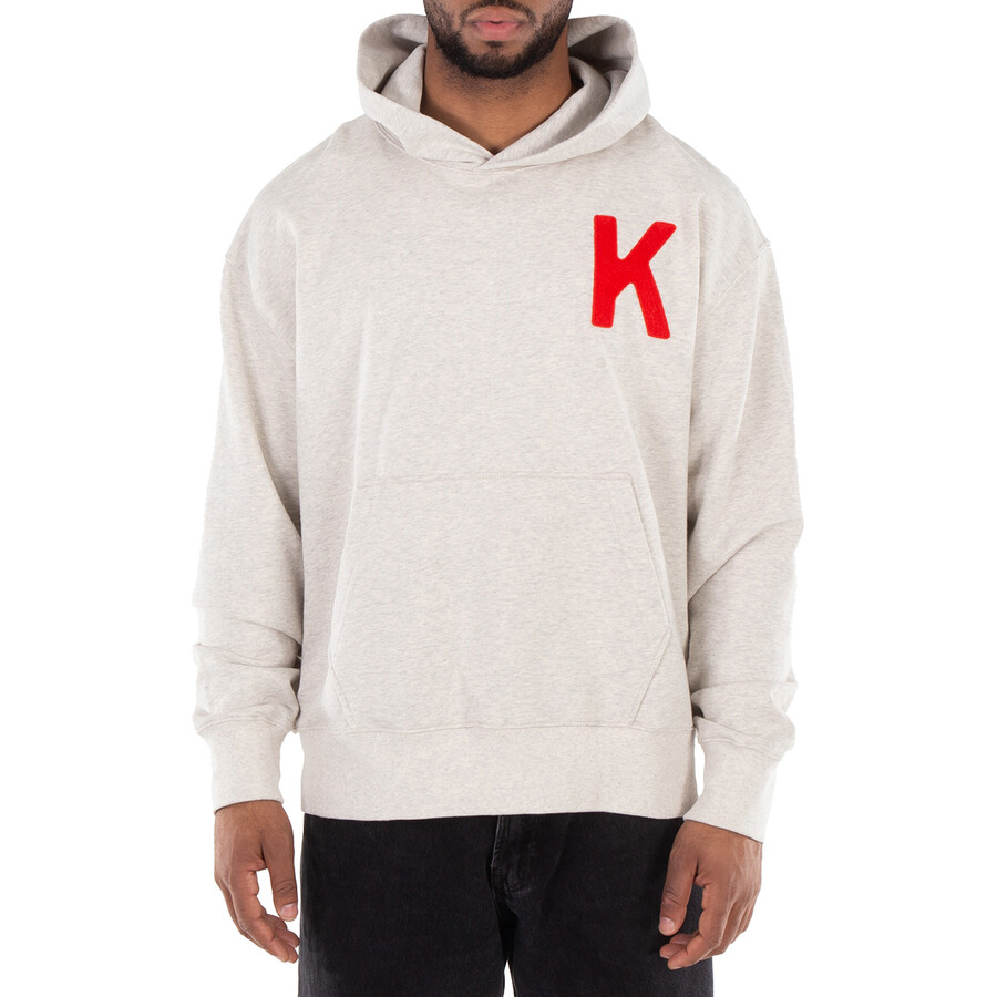 Kenzo Embroidered Lucky Tiger Sweater In Grey