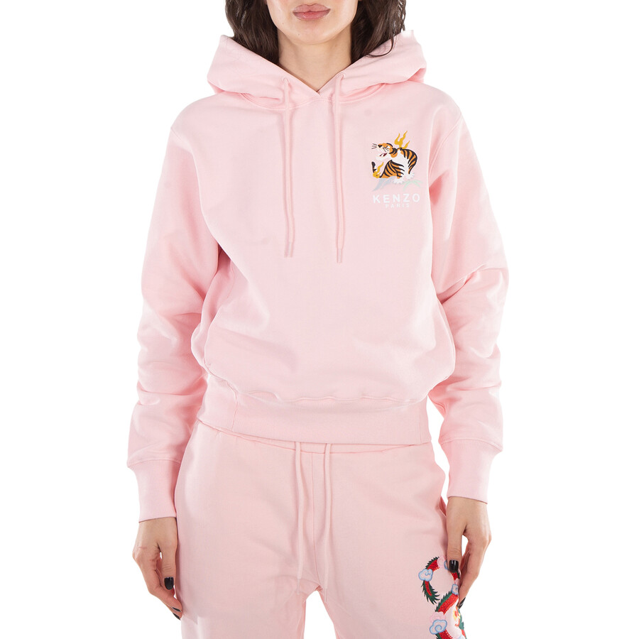 Embroidered Tiger Long Sleeve Sweater