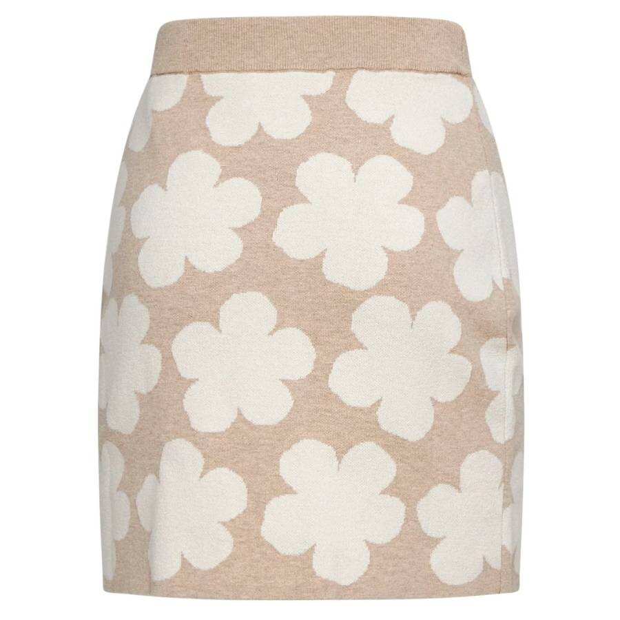 Kenzo Floral Detailed Knitted Mini Skirt In Multi
