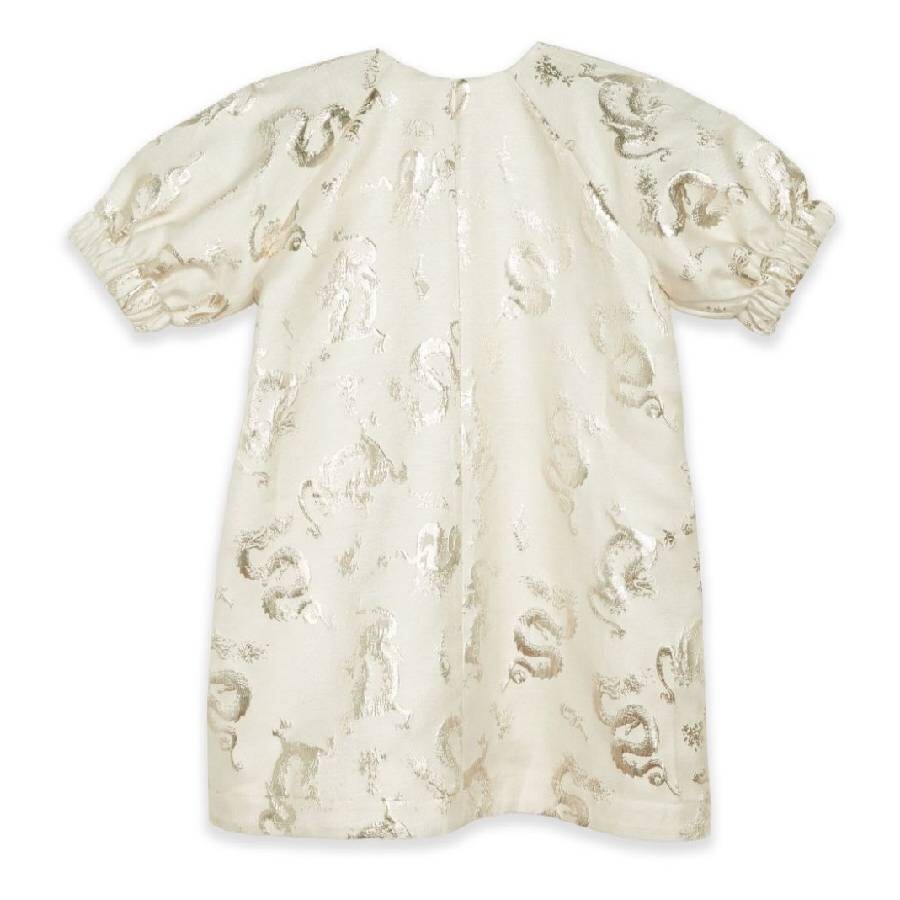 Kenzo Dragon-pattern Jacquard Dress