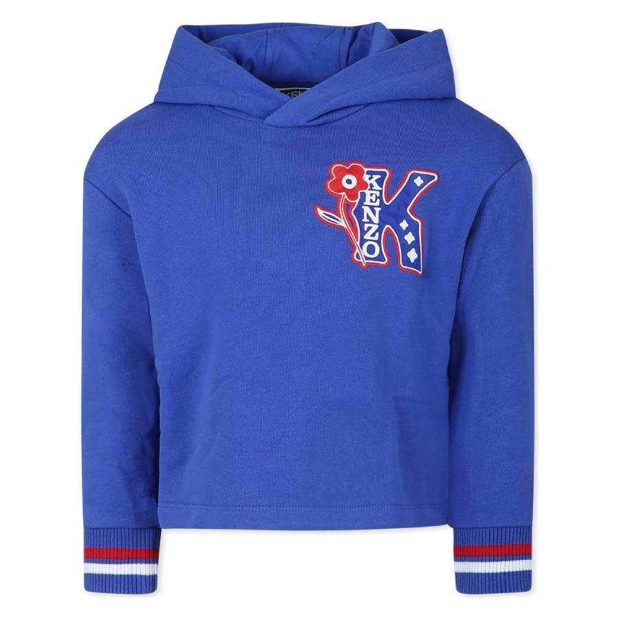 Girls Embroidered Logo Hoodie