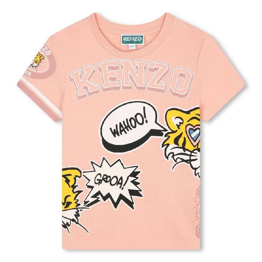 Girls Tiger Varsity Logo T-Shirt