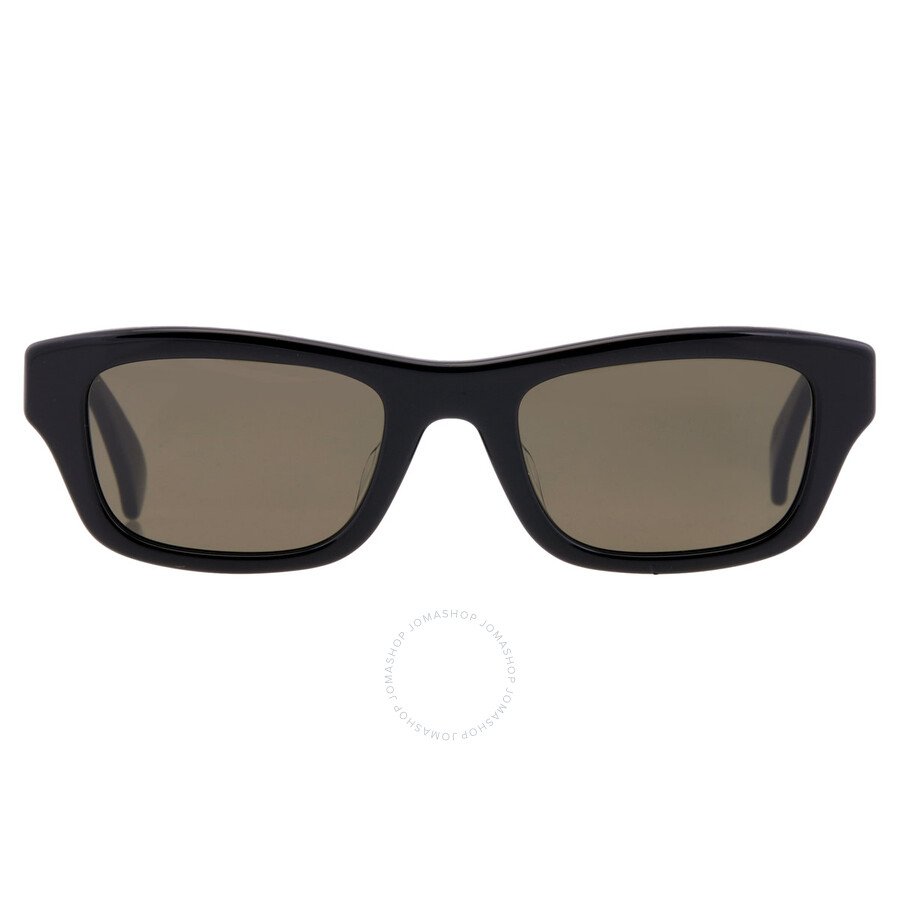 Kenzo Green Square Unisex Sunglasses Kz40154u 01n 52