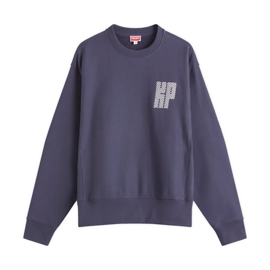 Kamon Embroidered Classic Fit Sweatshirt