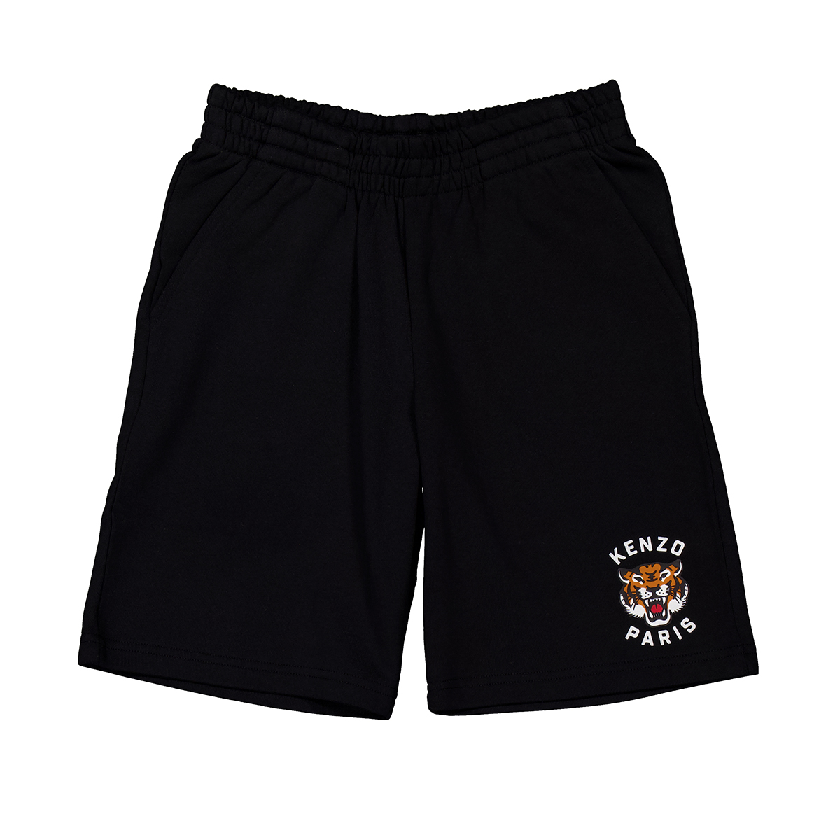 Kenzo Kids Bermuda Regular-Fit Logo Print Cotton Shorts, Size 4