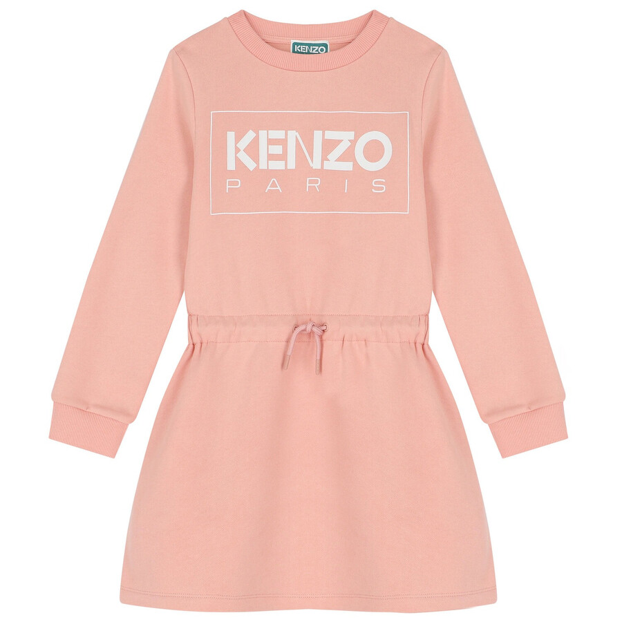 Kids Box Logo Sweatshirt Dress