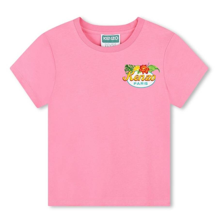 Kids Logo Print Short-Sleeved T-Shirt