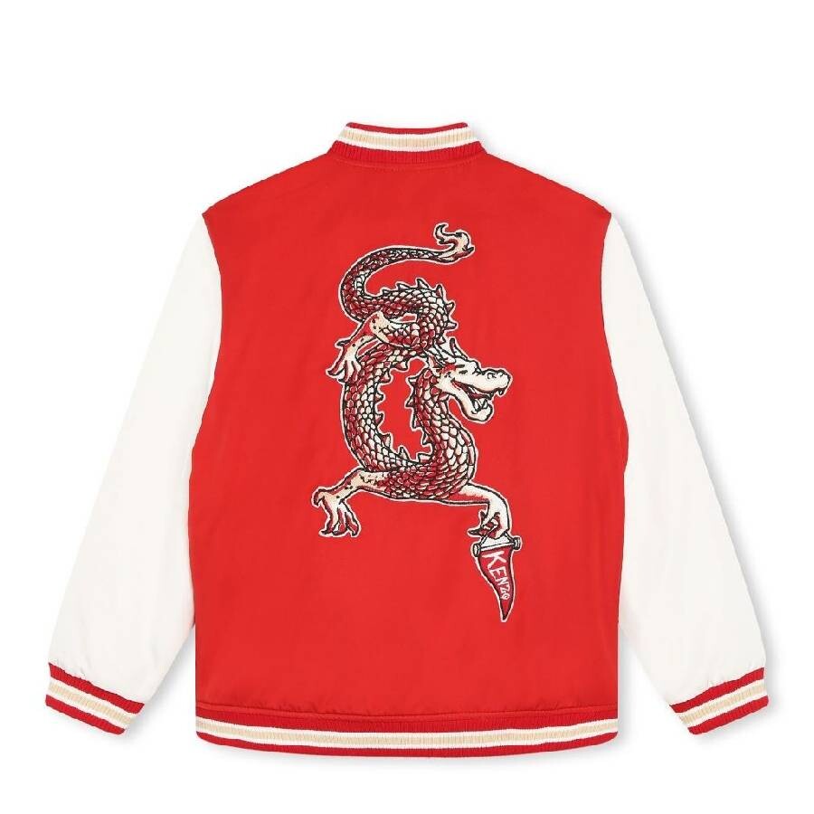 Kenzo Kids Reversible Logo-print Jacket