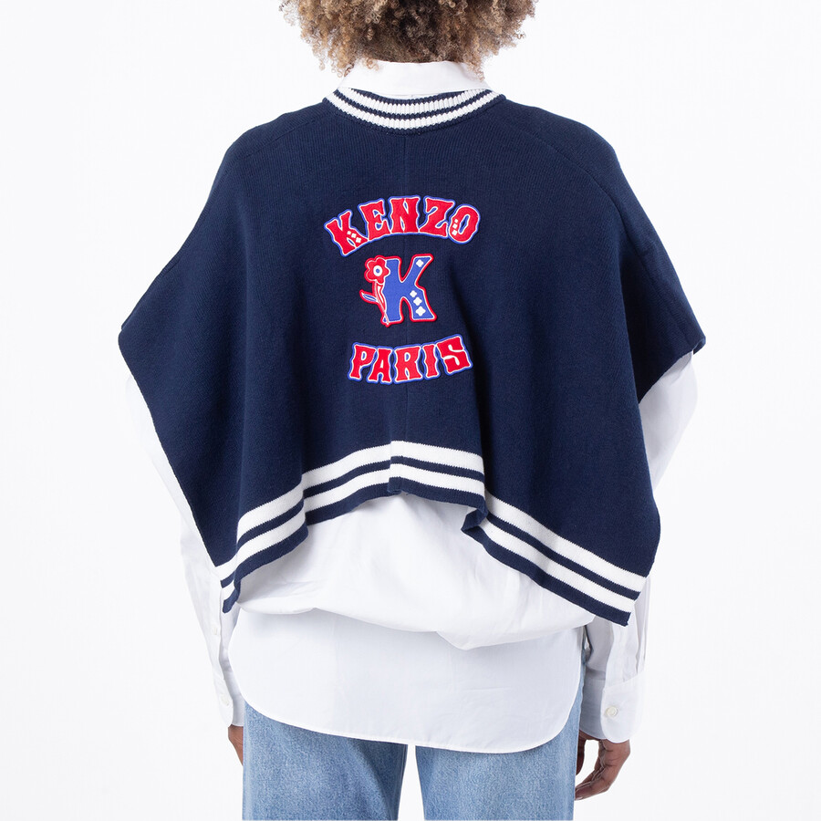 Kids Varsity Knit Cape, Size