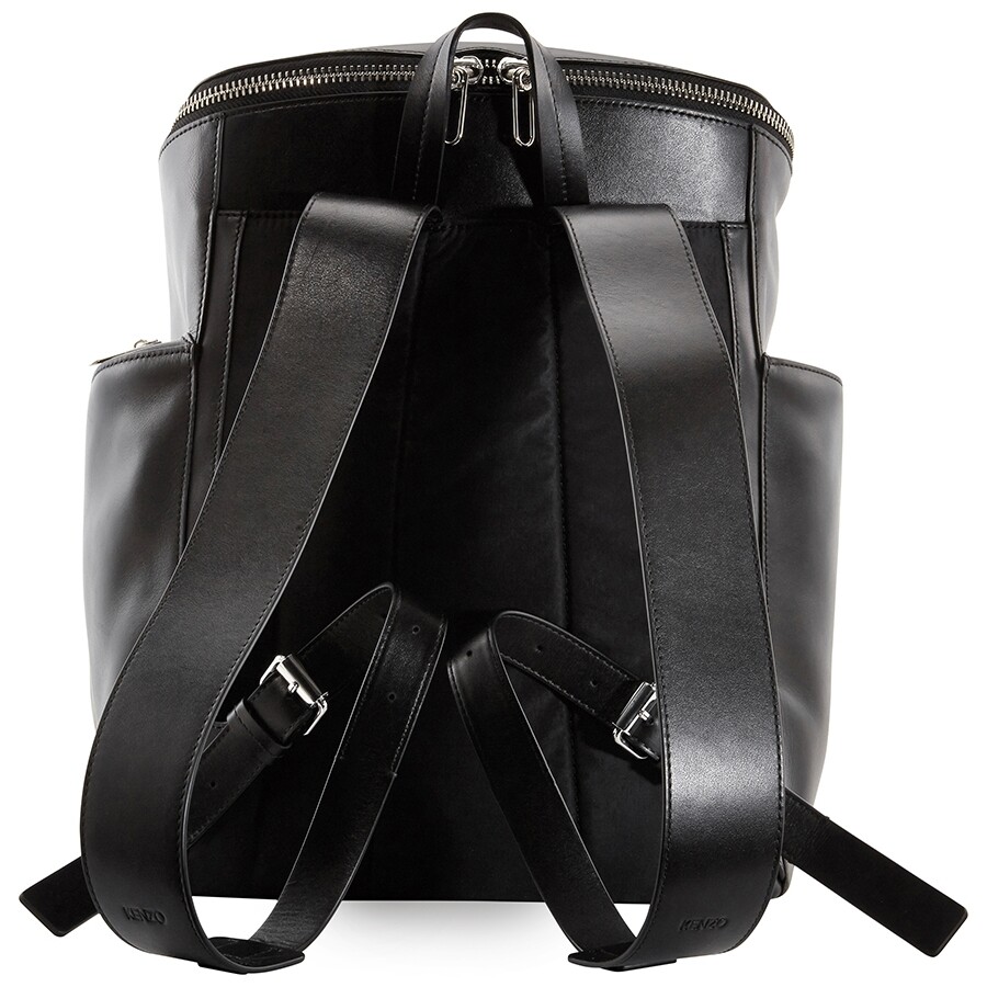 Kenzo Ladies Backpack Black Backpack Calfskin Kenzo Handbags