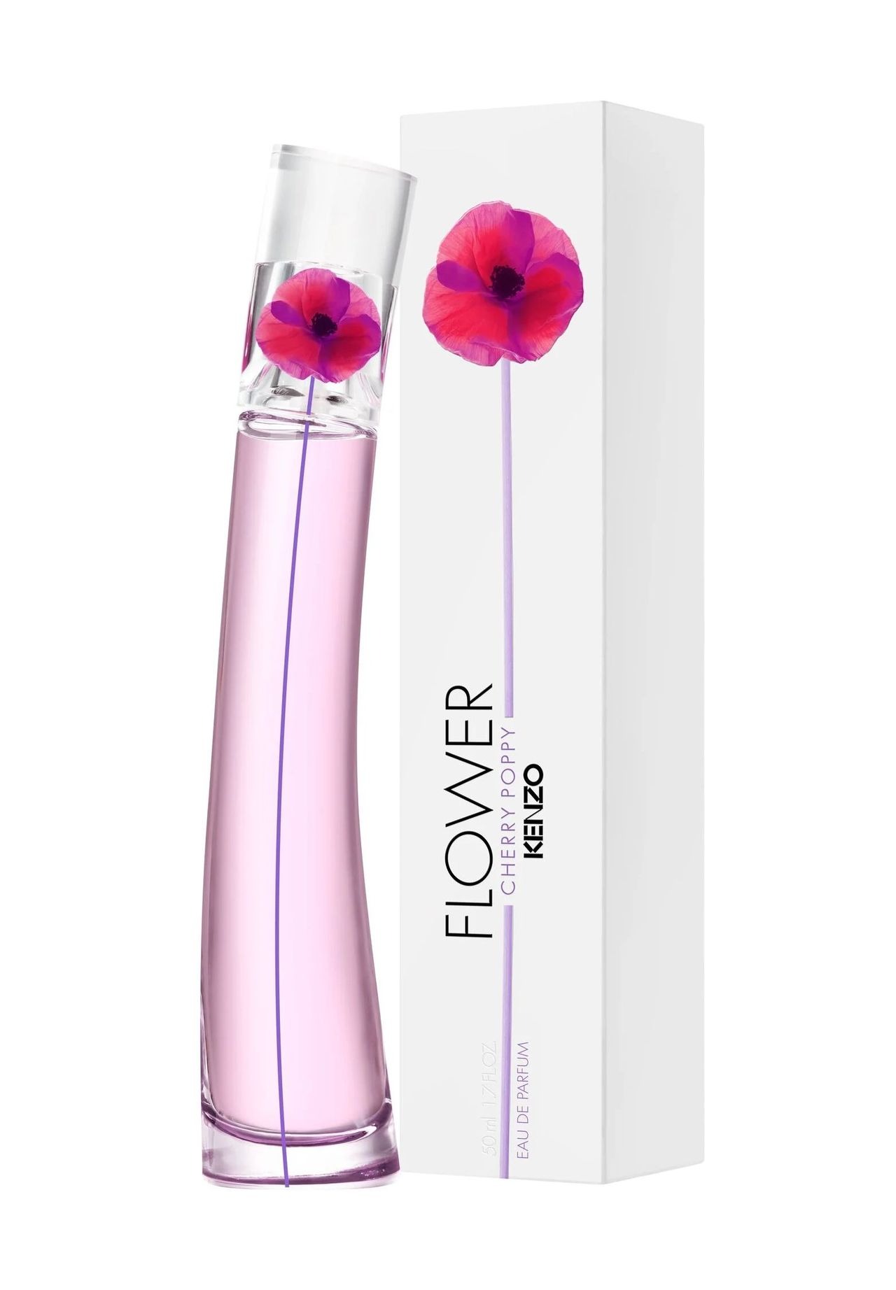 Kenzo Ladies Flower By Kenzo Cherry Poppy EDP Spray 1.7 oz