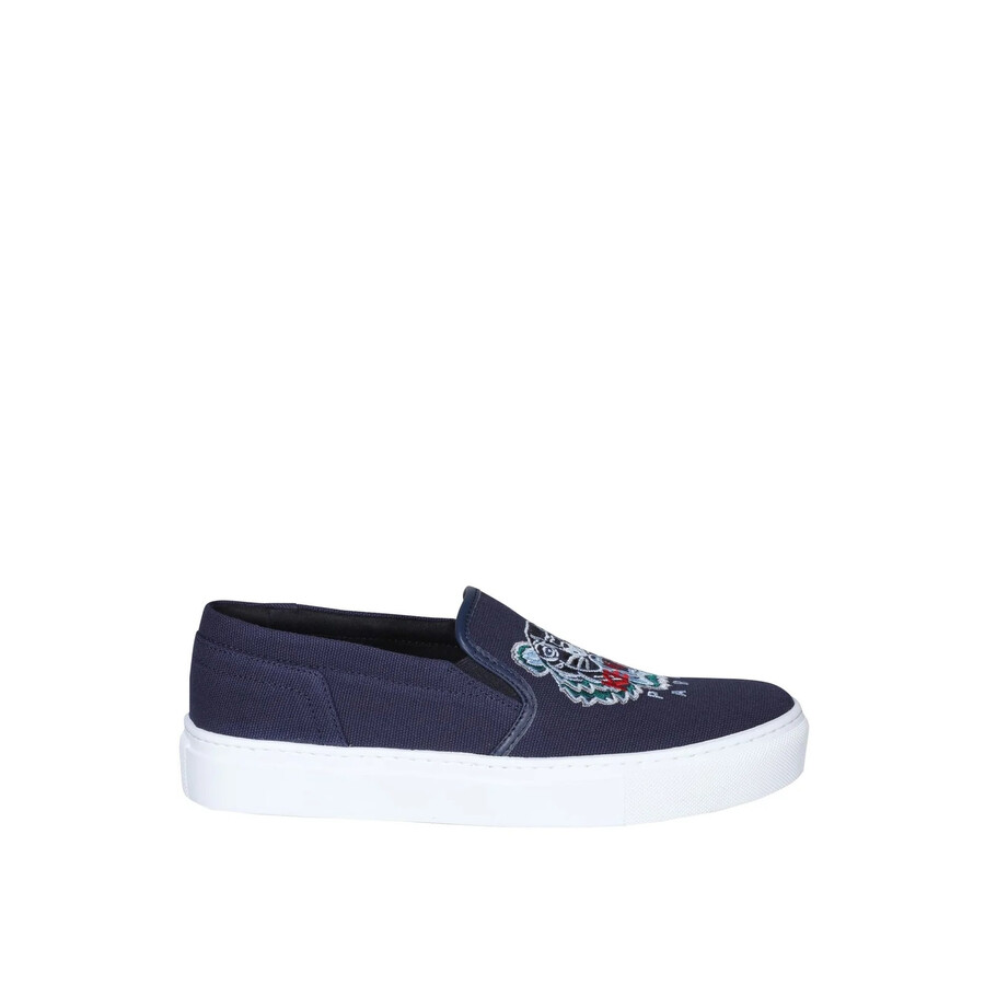 kenzo tiger slip on sneakers