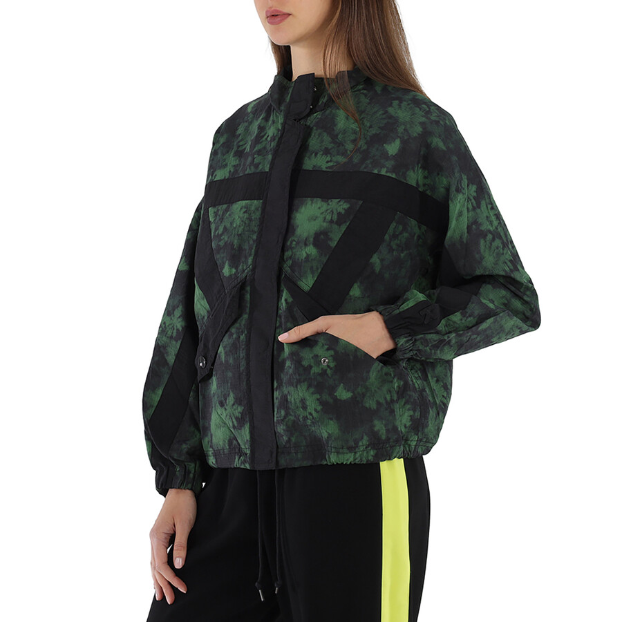 Shop Kenzo Ladies Patterned Zip-up Jacket