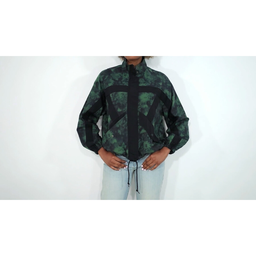 Kenzo Ladies Patterned Zip-up Jacket, Size Medium FB62BL1359G8-53