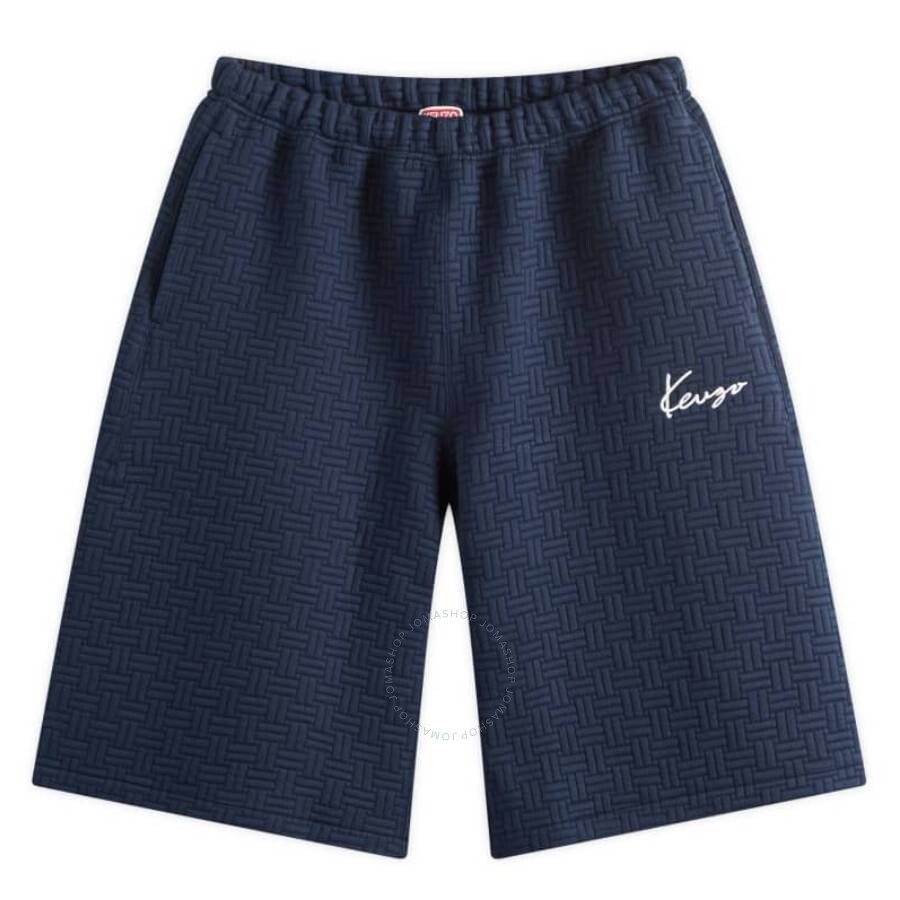 Logo Embroidered Oversized Shorts