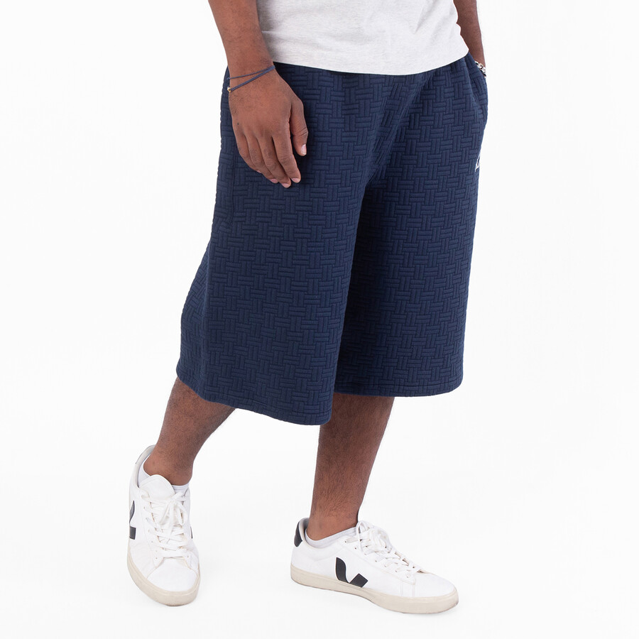 Logo Embroidered Oversized Shorts