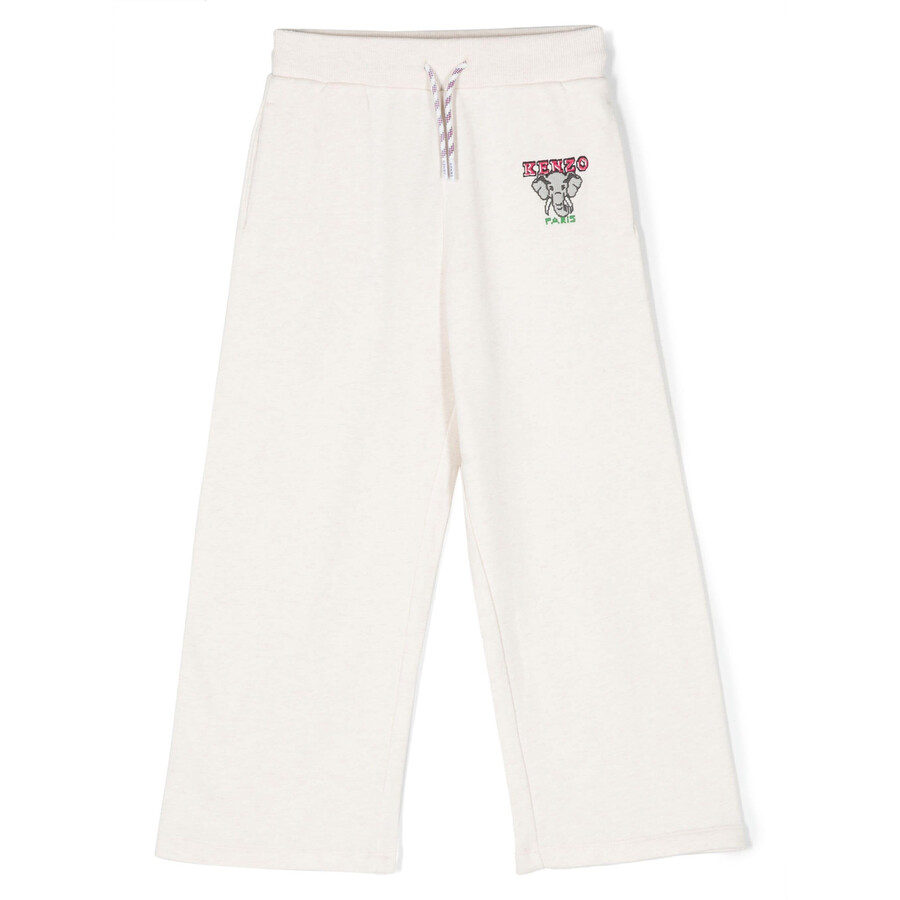 Kenzo Logo-embroidered Cotton Track Pants