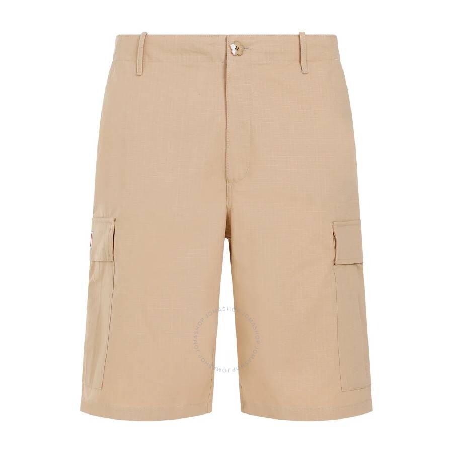 Kenzo Cargo Workwear Shorts Floral Graphic In Pink