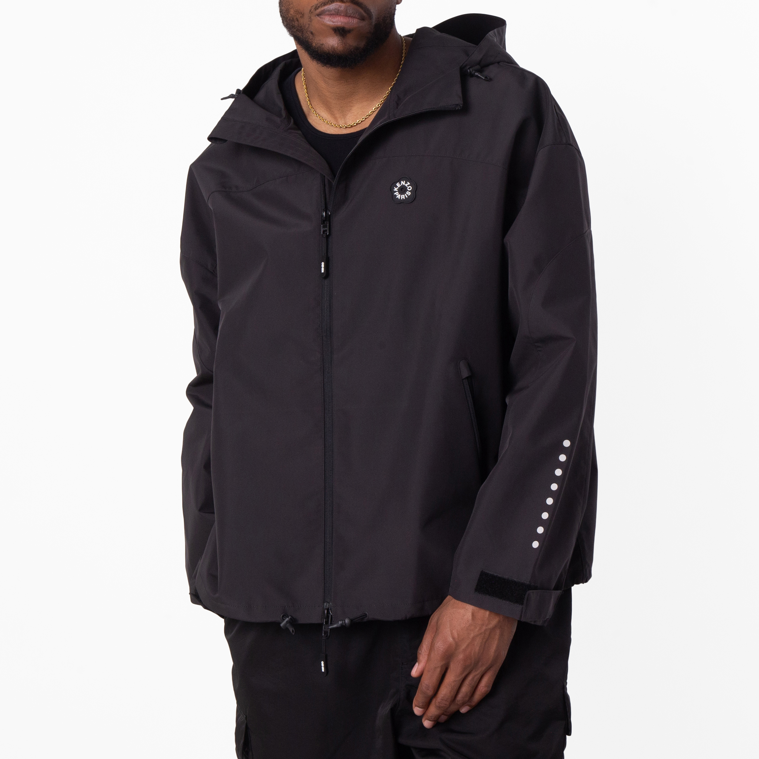 Kenzo Men's Boke Flower 2.0 Windbreaker, Size Small FF55BL1759NB