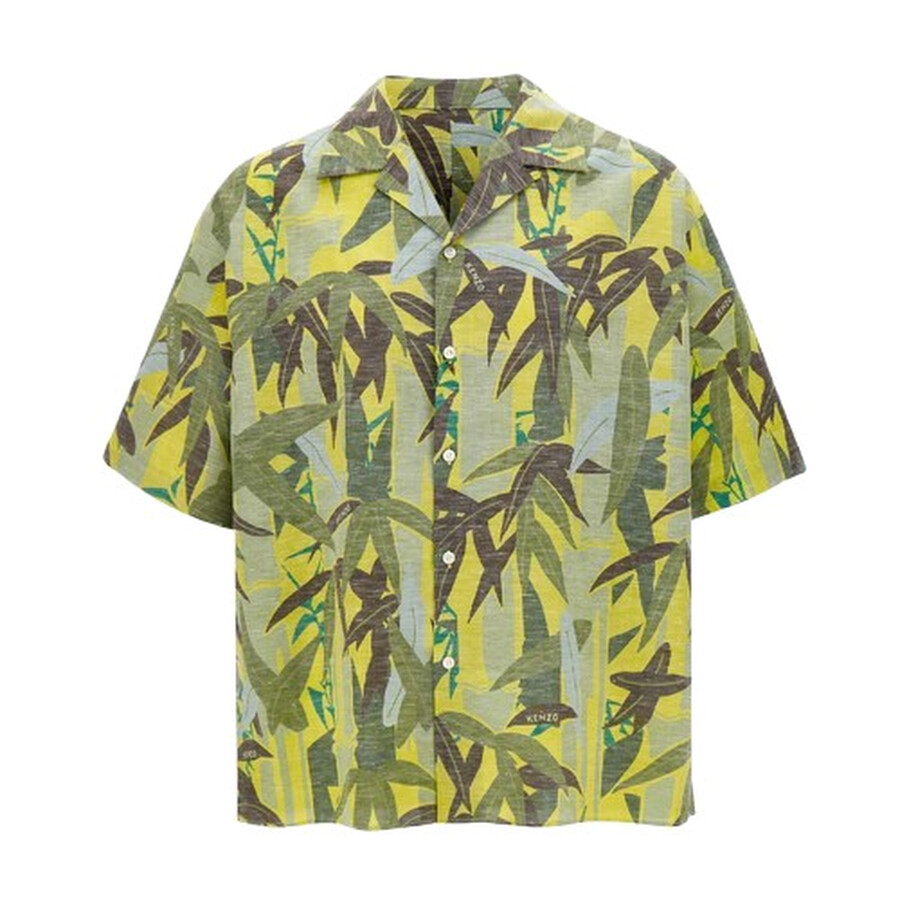 Men's Chiku-Rin Camo Hawaiian Shirt