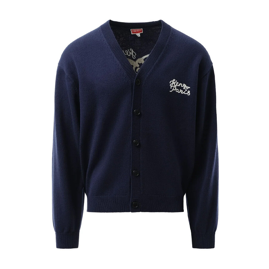 Men's CVD Jungle Heart Cardigan, Size Small