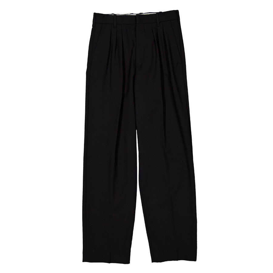 Men's Pleated Tailored Pants, Size 36